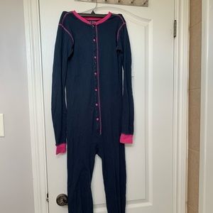 Navy onesie